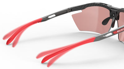 Rudy Project Magnus sunglasses have adjustable, non-slip temple tips for customizable fit