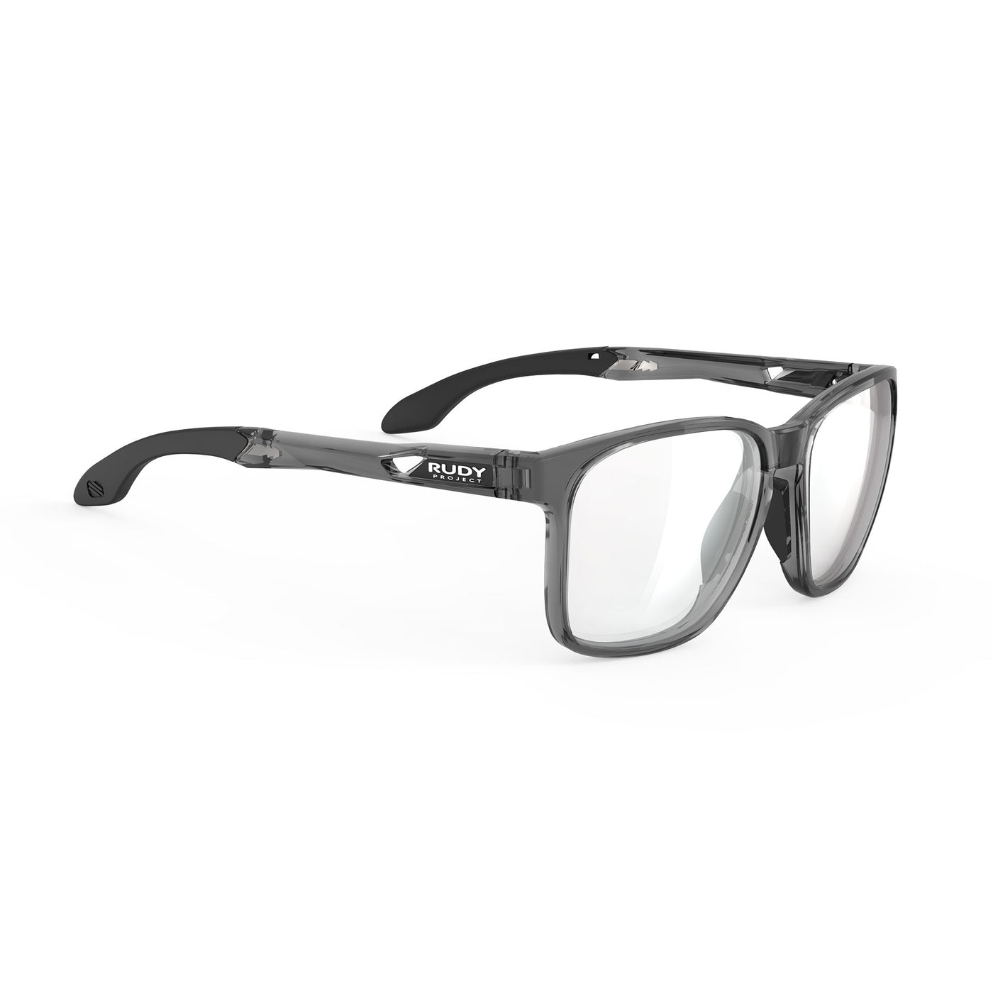 Rudy Project Lightflow lightweight eyeglasses for all day comfort#color_lightflow-a-crystal-ash-with-demo-lenses
