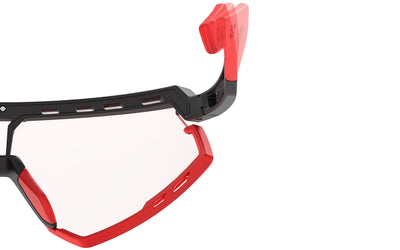 Rudy Project Defender sunglasses have adjustable, non-slip temple tips for customizable fit