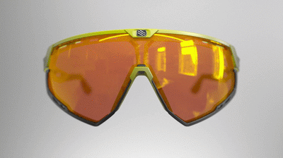 Rudy Project Defender sunglasses Quick Change System lens swap animation