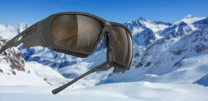 Rudy Project Agent Q sunglasses equipped with Category 4 high altitude lenses for best eye protection in the snow and mountains