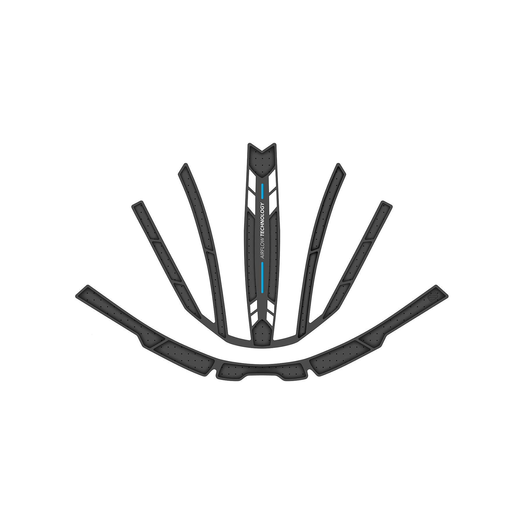 Ricambi Rudy Project Rudy Project | Rebel Free Pads | Black | Spare Parts – Rudy Project ...