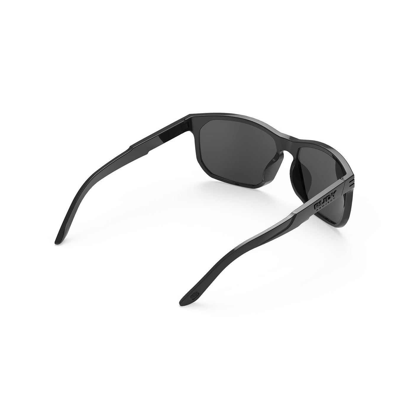 Rudy Project Soundrise lifestyle and beach prescription sunglasses#color_soundrise-black-gloss-with-smoke-black-lenses