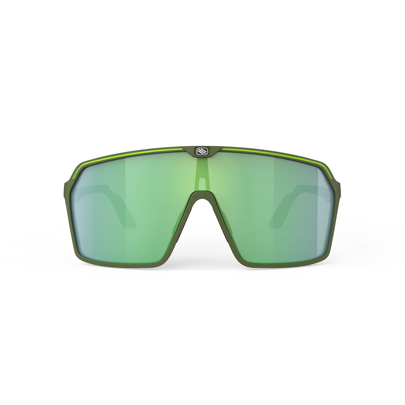 Rudy Project running and cycling sunglasses#color_spinshield-limited-olive-matte-with-multilaser-green-lenses