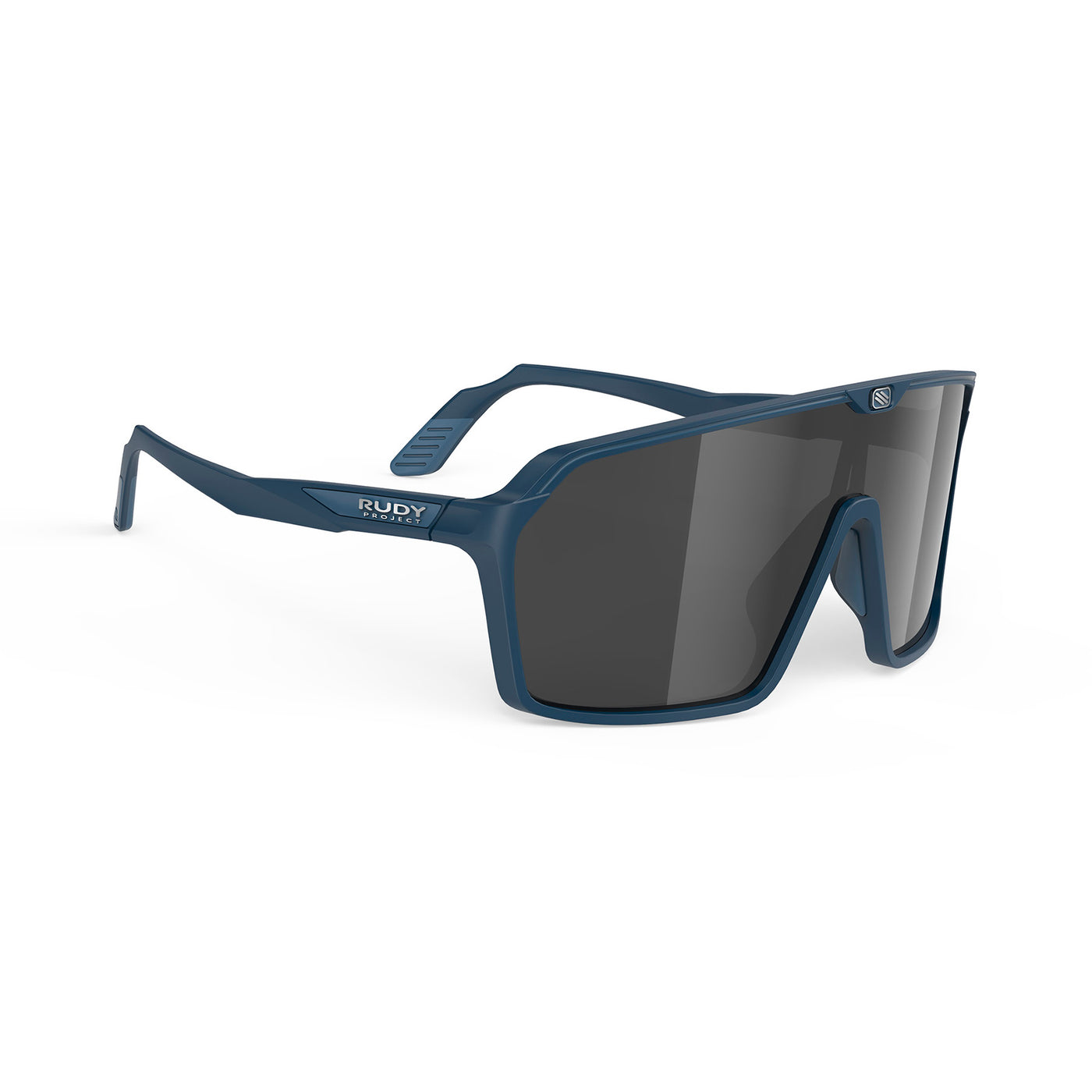 Rudy Project Spinshield running and cycling sunglasses#color_spinshield-navy-blue-matte-frame-with-smoke-black-lenses