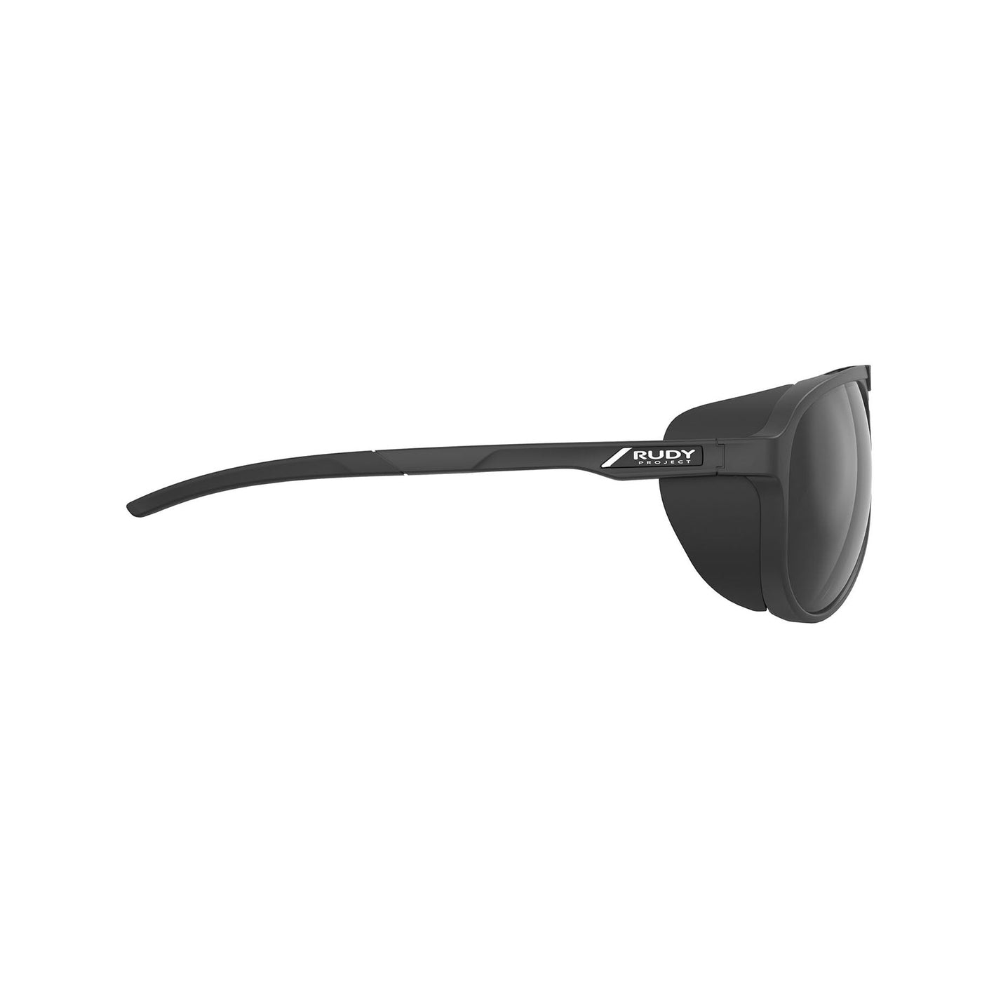 Rudy Project Stardash prescription hiking and glacier sport sunglasses#color_stardash-black-matte-with-polar-3fx-grey-laser-lenses
