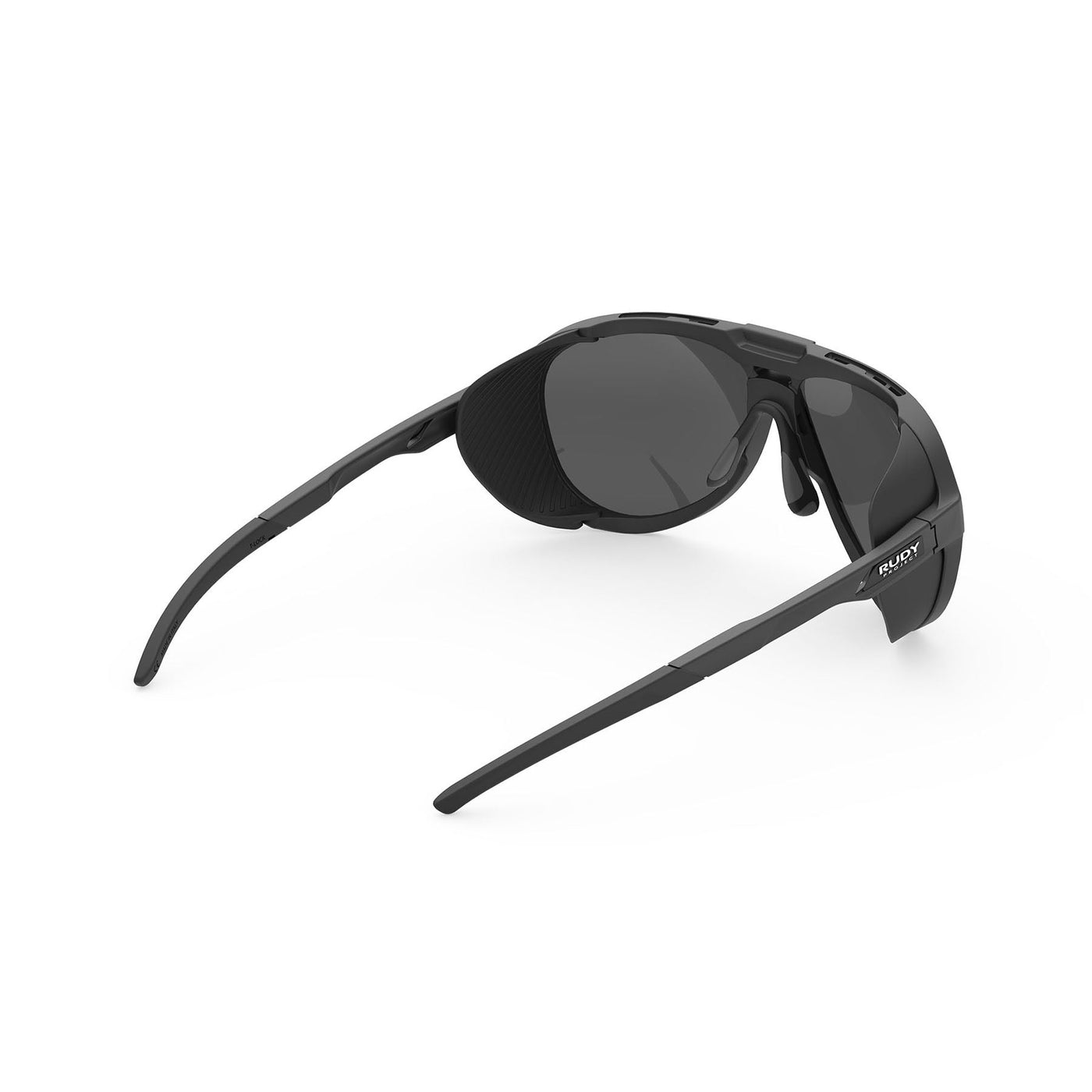 Rudy Project Stardash prescription hiking and glacier sport sunglasses#color_stardash-black-matte-with-polar-3fx-grey-laser-lenses