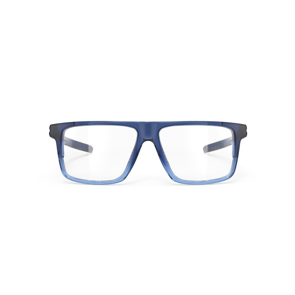 Rudy Project Stellar lifestyle prescription eyeglasses#color_stellar-crystal-blue-avio-fade-sky-gloss-with-demo-lenses