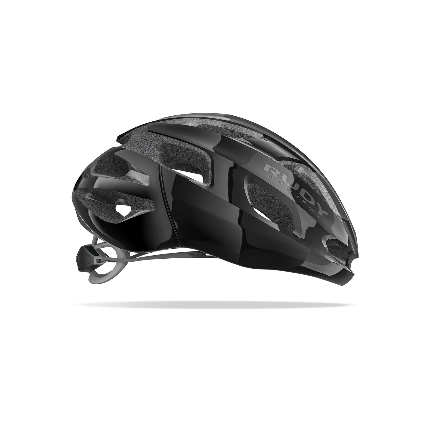 Rudy Project Strym Z cycling and bike helmet#color_strym-z-black-shiny