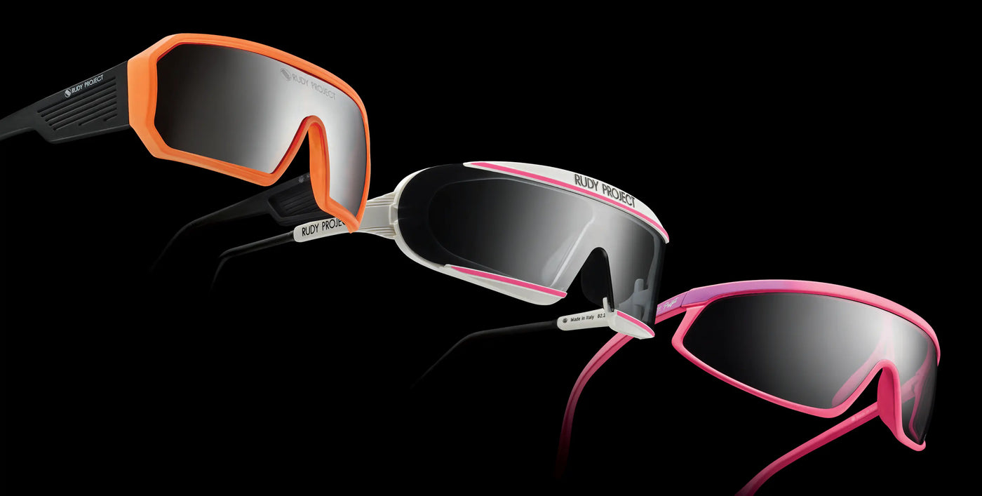 Rudy Project celebrating 40 years of excellence in sport sunglass and cycling helmet innovation.