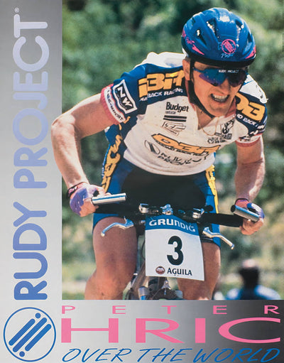 Rudy Project celebrating 40 years of excellence in sport sunglass and cycling helmet innovation.