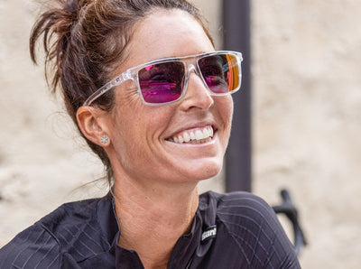 Rudy Project Stellar Lifestyle Sunglasses on a Womans Face
