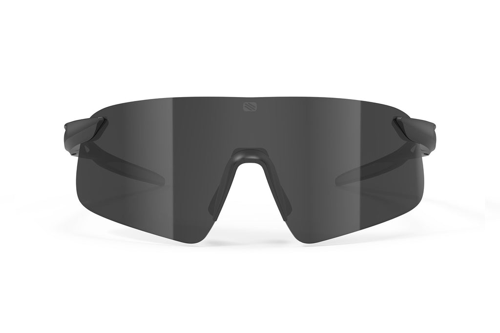 Rudy Project Astral Arc running, cycling, gravel and mountain biking sport shield high-performance sunglasses#color_astral-arc-black-matte-with-smoke-black-lenses