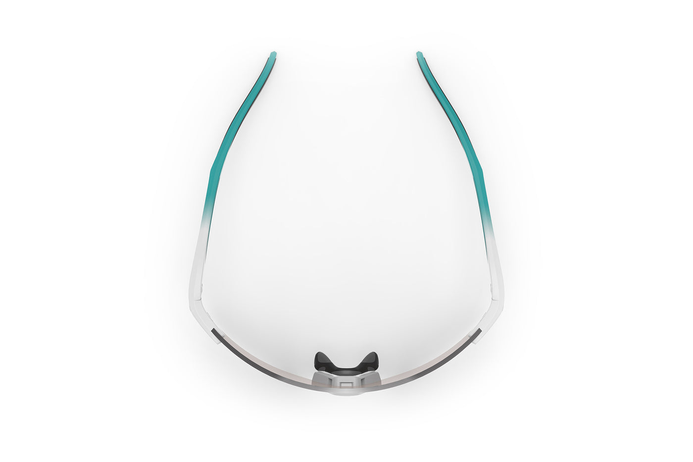 Rudy Project Astral X running, cycling, gravel and mountain biking sport shield prescription sunglasses#color_astral-x-emerald-matte-with-multilaser-rose-gold-lenses