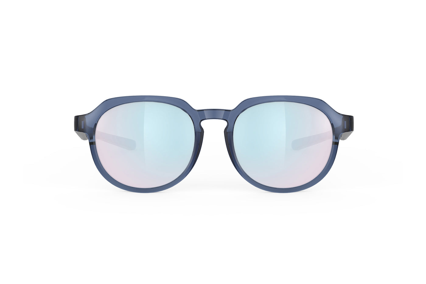 Rudy Project Glamshady lifestyle sunglasses are perfect for all outdoor activities and they're prescription ready#color_glamshady-crystal-avio-gloss-frame-with-multilaser-osmium-lenses