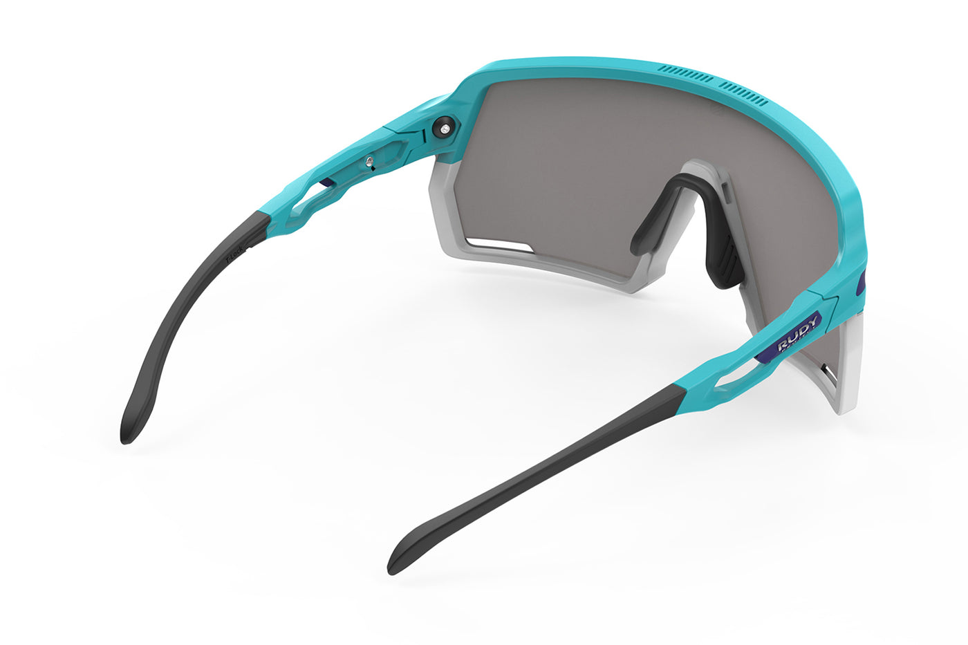 Rudy Project Kelion running, cycling, gravel and mountain biking sport shield prescription sunglasses#color_kelion-emerald-matte-with-multilaser-yellow-lenses