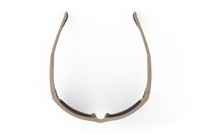 Rudy Project Nyad sport sunglasses are perfect for all outdoor activities including running, cycling, gravel biking, mountain biking, golf and pickleball and they're prescription ready#color_nyad-desert-matte-frame-with-hi-altitude-lenses