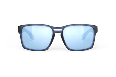 Rudy Project Spinair 57 lifestyle sunglasses are perfect for all outdoor activities and they're prescription ready#color_spinair-57-frozen-avio-matte-frame-with-multilaser-ice-lenses