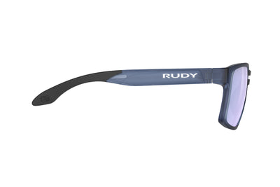 Rudy Project Spinair 57 lifestyle sunglasses are perfect for all outdoor activities and they're prescription ready#color_spinair-57-frozen-avio-matte-frame-with-multilaser-ice-lenses