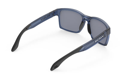 Rudy Project Spinair 57 lifestyle sunglasses are perfect for all outdoor activities and they're prescription ready#color_spinair-57-frozen-avio-matte-frame-with-multilaser-ice-lenses