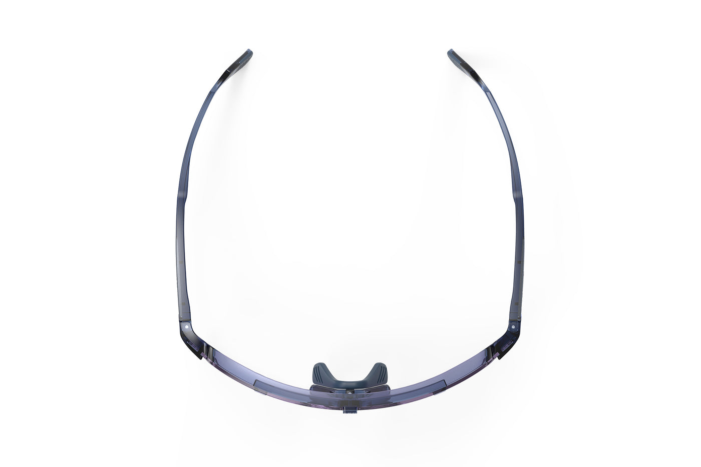 Rudy Project Spinshield Pro all-sport shield sunglasses are perfect for any outdoor activities including running, cycling, gravel biking, mountain biking, boating, golf and pickleball#color_spinshield-pro-crystal-avio-gloss-frame-with-impactx-photochromic-2-laser-purple-lenses