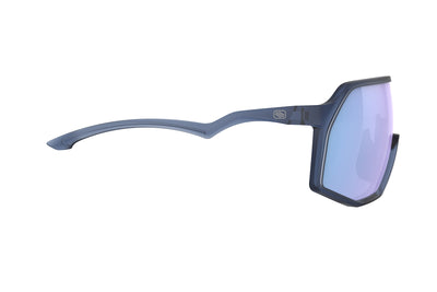 Rudy Project Thunder all-sport shield sunglasses are perfect for any outdoor activities including running, cycling, gravel biking, mountain biking, boating, golf and pickleball#color_thunder-frozen-avio-frame-with-multilaser-ice-lenses
