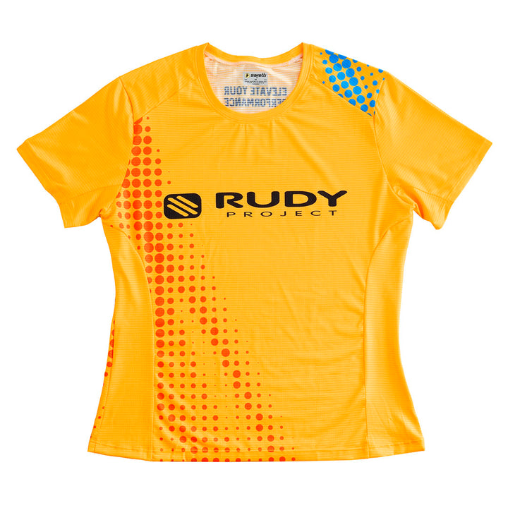 RBX Women's Running Shirt - Buttery Soft Short Sleeve V-Neck, Lightweight Space Dye (Black Peached, X-Large) - View #2
