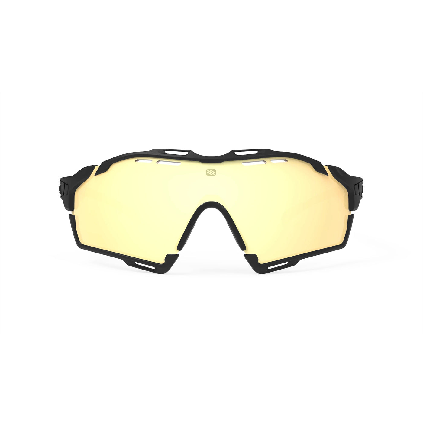 Rudy Project cycling sunglasses#color_cutline-matte-black-frame-with-smoke-black-and-multilaser-gold-and-transparent-lenses