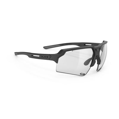 Rudy Project running and cycling sport prescription sunglasses#color_deltabeat-black-matte-frame-with-impactx-photochromic-2-black-lenses
