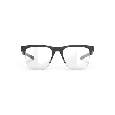 Rudy Project ophthalmic prescription eyeglass frames#color_inkas-xl-half-rim-shape-b-matte-black
