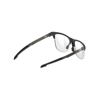 Rudy Project ophthalmic prescription eyeglass frames#color_inkas-xl-half-rim-shape-b-matte-black