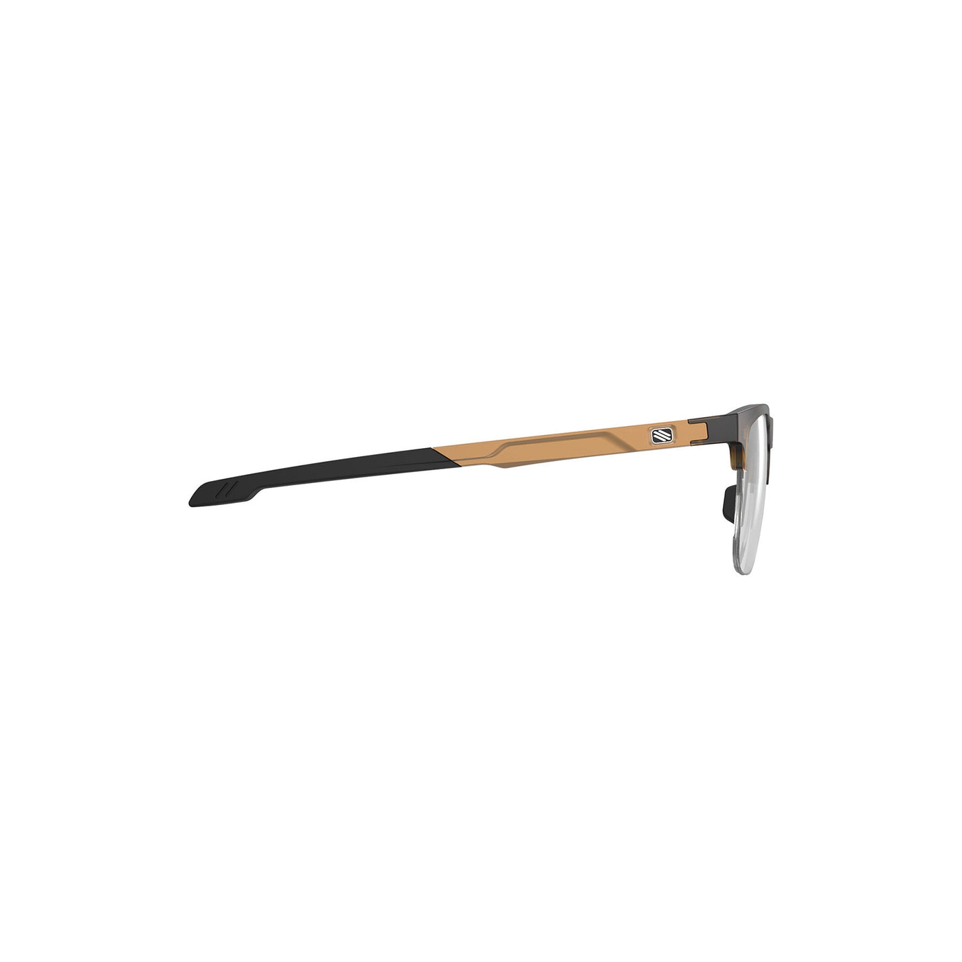 Rudy Project ophthalmic prescription eyeglass frames#color_inkas-xl-half-rim-shape-b-demi-turtle-gloss