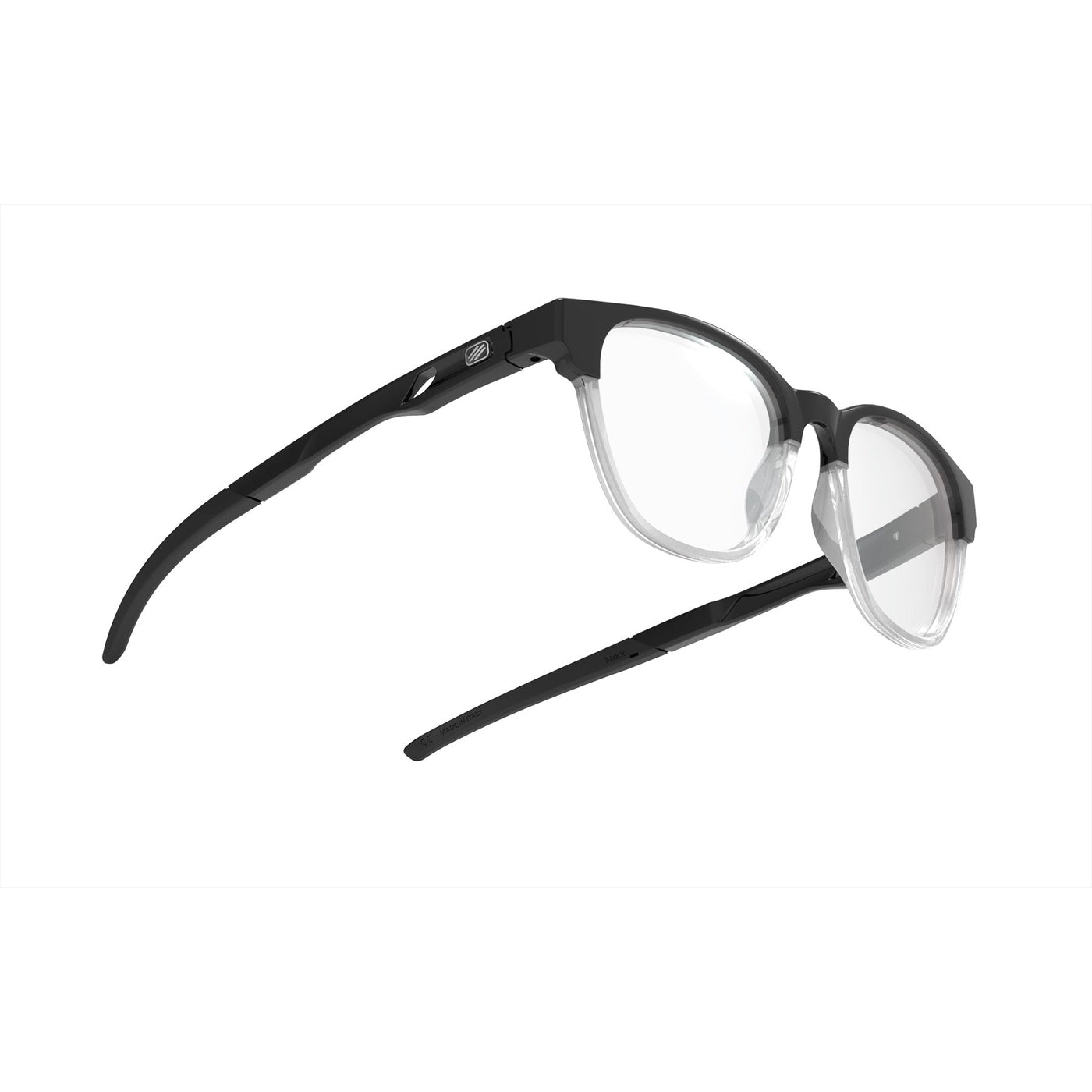 Rudy Project ophthalmic prescription eyeglass frames#color_iridis-65-crystal-ash-black-gloss
