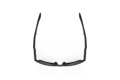 Rudy Project Lightflow A prescription ready active lifestyle sunglasses#color_lightflow-a-black-matte-frame-with-polar-3fx-grey-lenses