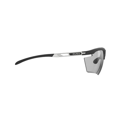 Rudy Project Magnus running and cycling sport and prescription sport sunglasses#color_magnus-black-matte-frame-with-impactx-photochromic-2-black-lenses