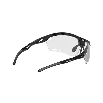 Rudy Project Propulse running and cycling sport prescription sunglasses#color_propulse-matte-black-frame-and-impactx-photochromic-2-black-lenses