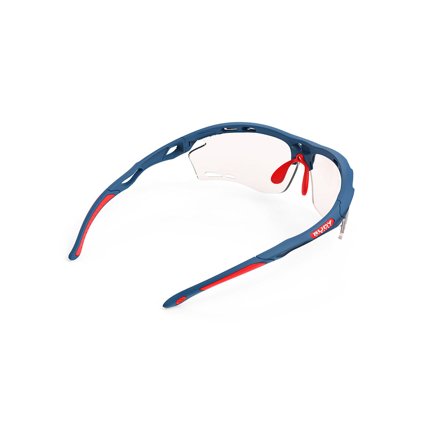 Rudy Project Propulse running and cycling sport prescription sunglasses#color_propulse-pacific-blue-matte-frame-and-impactx-photochromic-2-red-lenses