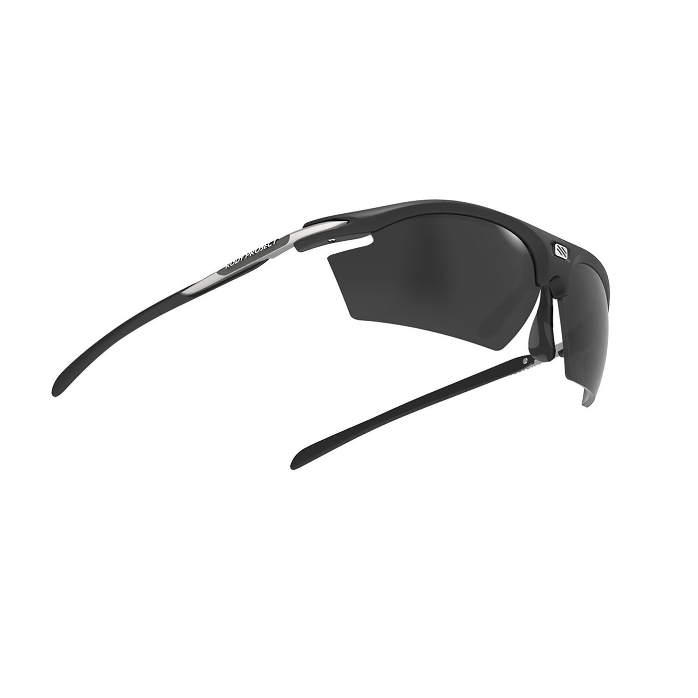 Rudy Project prescription ready sportrx running and cycling sunglasses#color_rydon-matte-black-frame-and-smoke-black-lenses