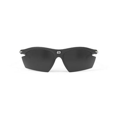 Rudy Project prescription ready sportrx running and cycling sunglasses#color_rydon-carbon-frame-and-smoke-black-lenses