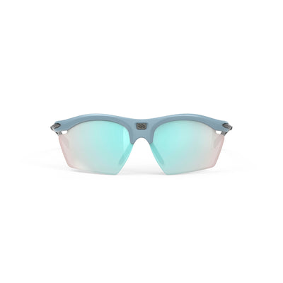 Rudy Project prescription ready womens sport sunglasses#color_rydon-slim-glacier-matte-frame-with-multilaser-osmium-lenses