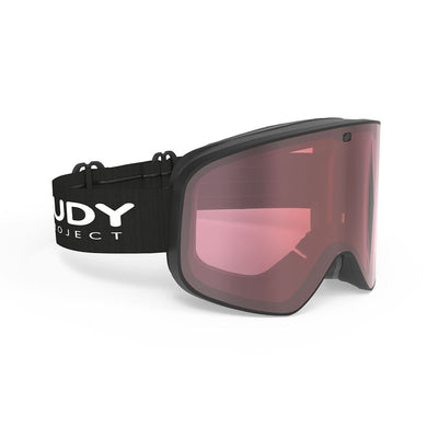 Rudy Project Skermo ski and snowboard goggles#color_skermo-black-matte-frame-and-kayvon-red-laser-lenses