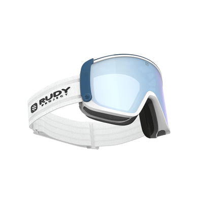 Rudy Project Spincut over the glass OTG ski and snowboard goggles#color_spincut-white-gloss-frame-with-multilaser-ice-lenses