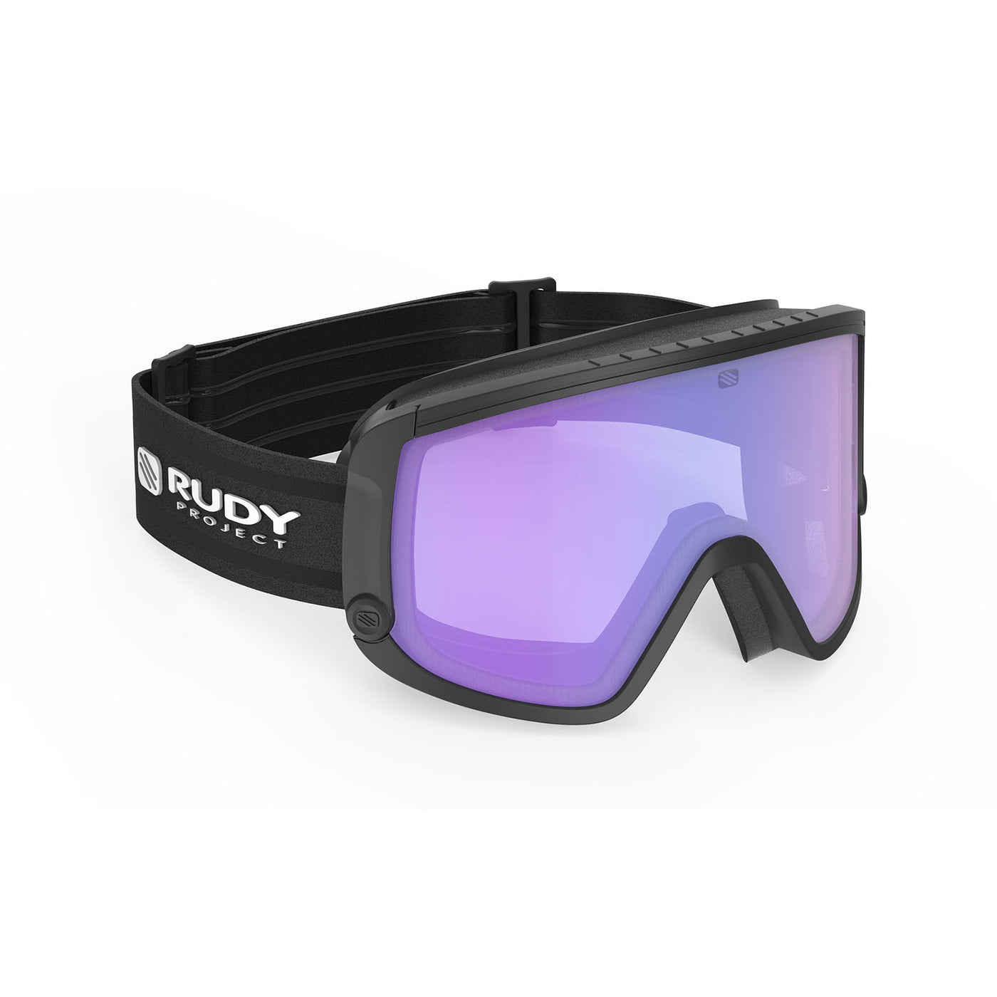 Rudy Project Spincut over the glass OTG ski and snowboard goggles#color_spincut-black-matte-frame-with-impactx-photochromic-2-laser-purple