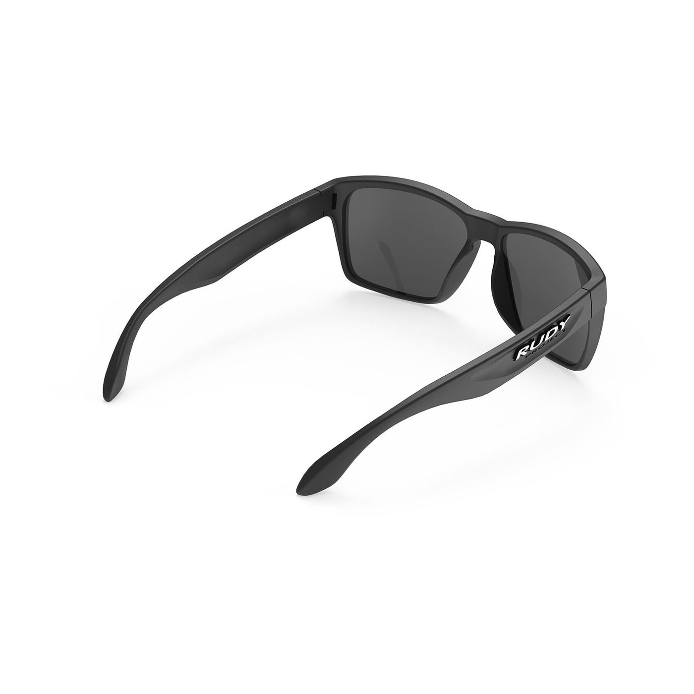 Rudy Project Spinhawk lifestyle and beach and boating and fishing prescription sunglasses#color_spinhawk-matte-black-frame-and-polar-3fx-laser-grey-lenses