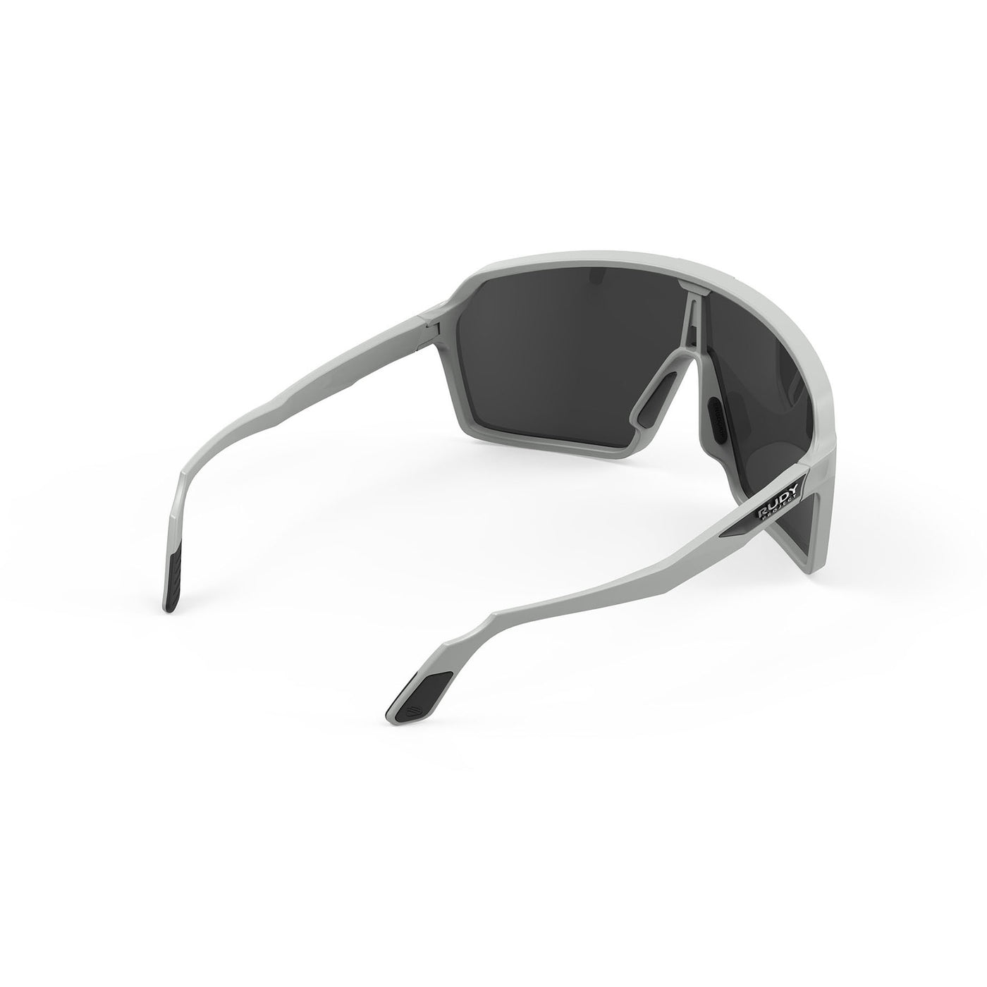 Rudy Project Spinshield running and cycling sunglasses#color_spinshield-light-grey-matte-with-smoke-black-lenses