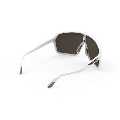 Rudy Project Spinshield running and cycling sunglasses#color_spinshield-white-matte-with-multilaser-gold-lenses
