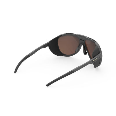 Rudy Project Stardash prescription hiking and glacier sport sunglasses#color_stardash-charcoal-matte-with-hi-altitude-lenses
