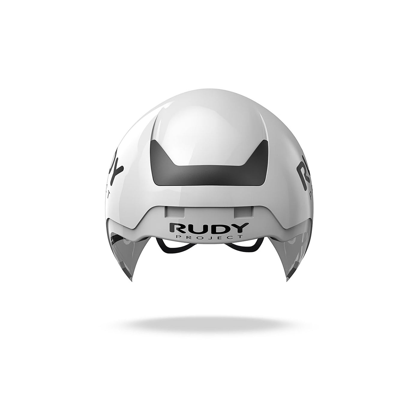 Rudy Project Wing aero time trial helmet with magnetic removable visor#color_the-wing-white-shiny