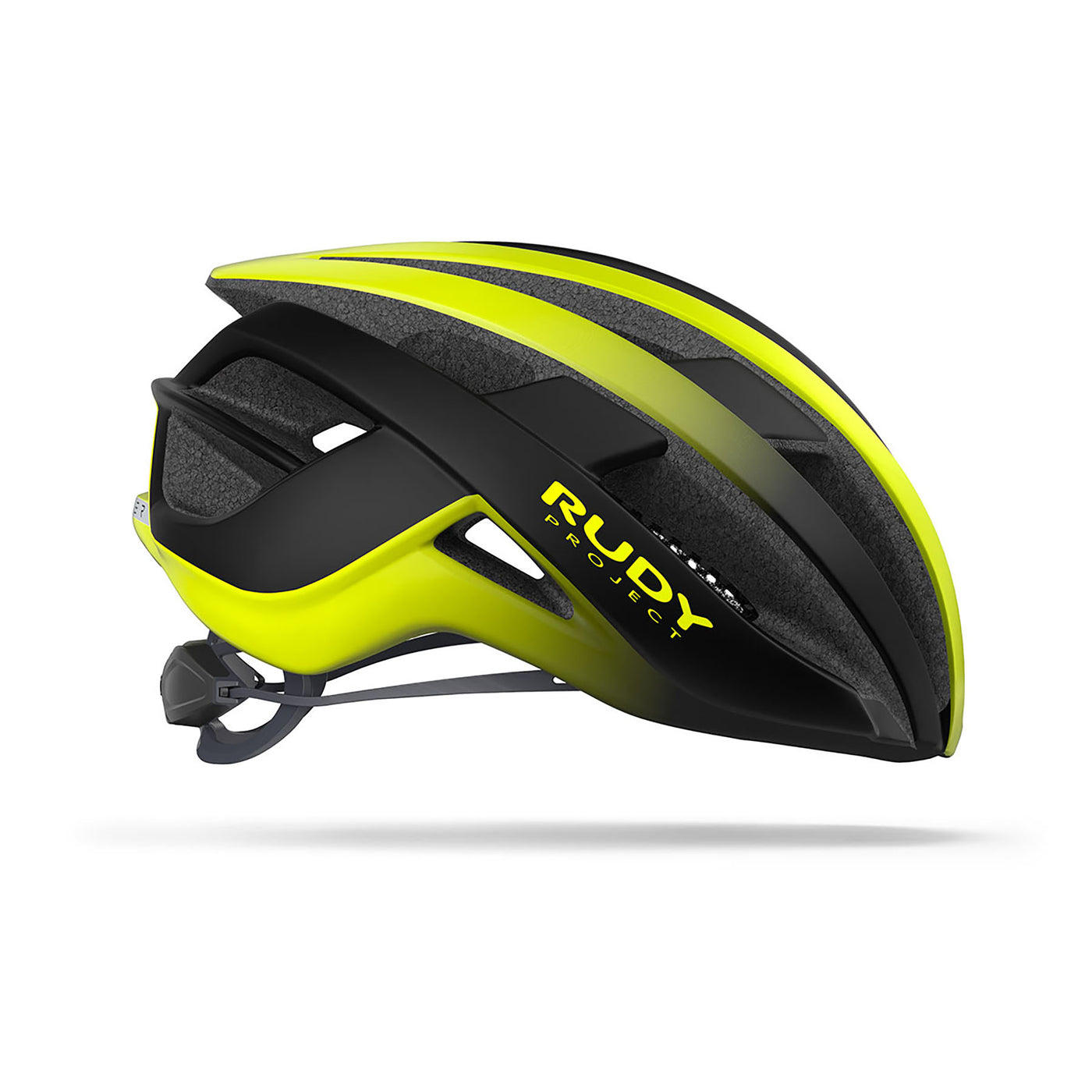 Rudy Project Venger cycling and bike helmet#color_venger-yellow-fluo-black-matte